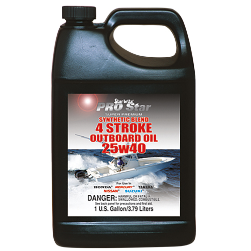 starbrite super premium synthetische 4 takt motorolie 25w40 3800 ml