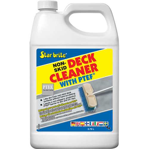 starbrite antislip dekreiniger met ptef non skid deck cleaner with ptef gallon 3800 ml